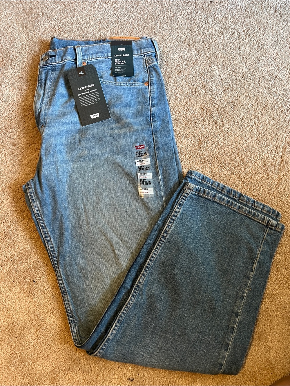 🔥 Levi's Women regular Straight Jeans new size 40